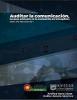 Cubierta para Auditar la comunicación, un paso adelante en la evaluación de intangibles